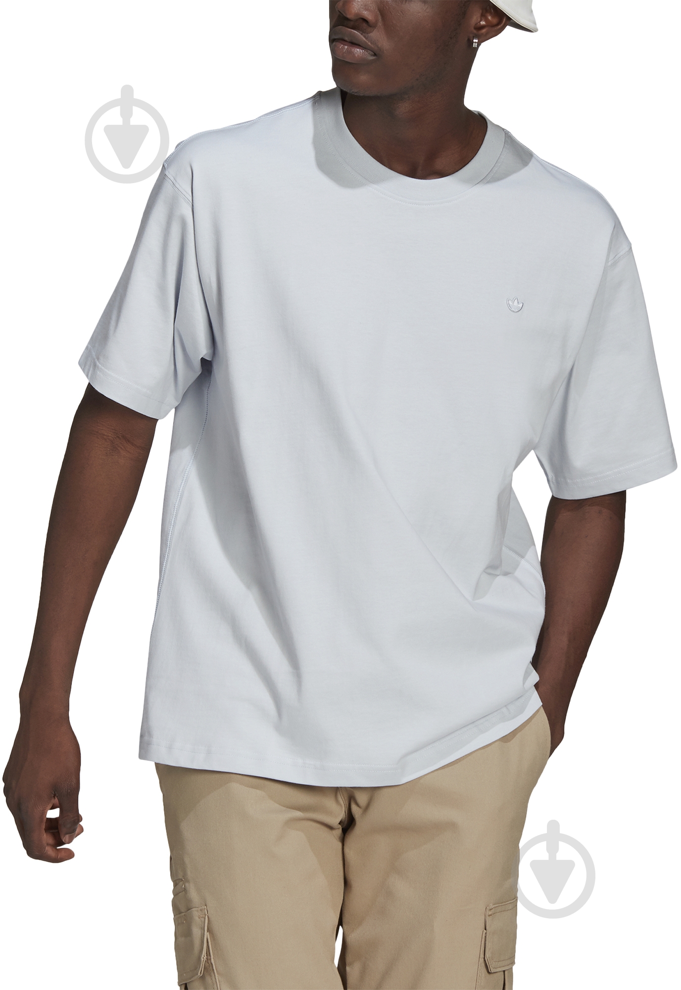 Футболка Adidas PREMIUM TEE GN3378 р.S блакитний - фото 1 Футболка Adidas PREMIUM TEE GN3378 р.S блакитний - фото 1