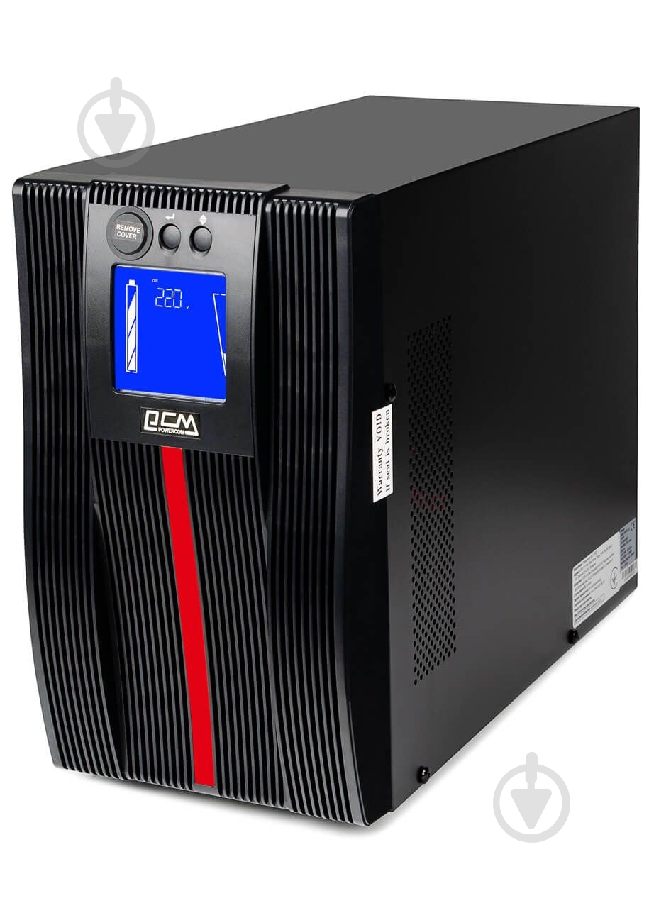 Источник бесперебойного питания (ИБП) Powercom MAC1500 - фото 4 Источник бесперебойного питания (ИБП) Powercom MAC1500 - фото 4