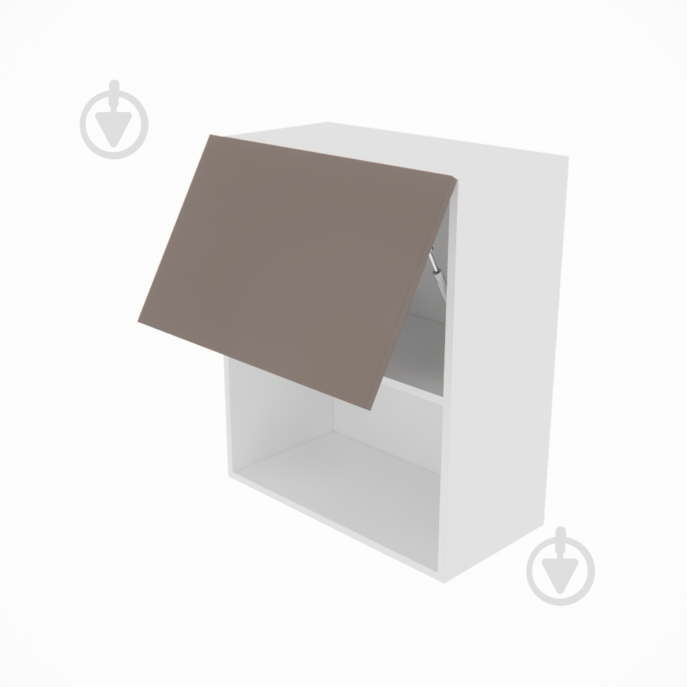 Шкаф Софи (В 60Б п/микроволн.(720)) глиняный серый/белый Світ Меблів - фото 2