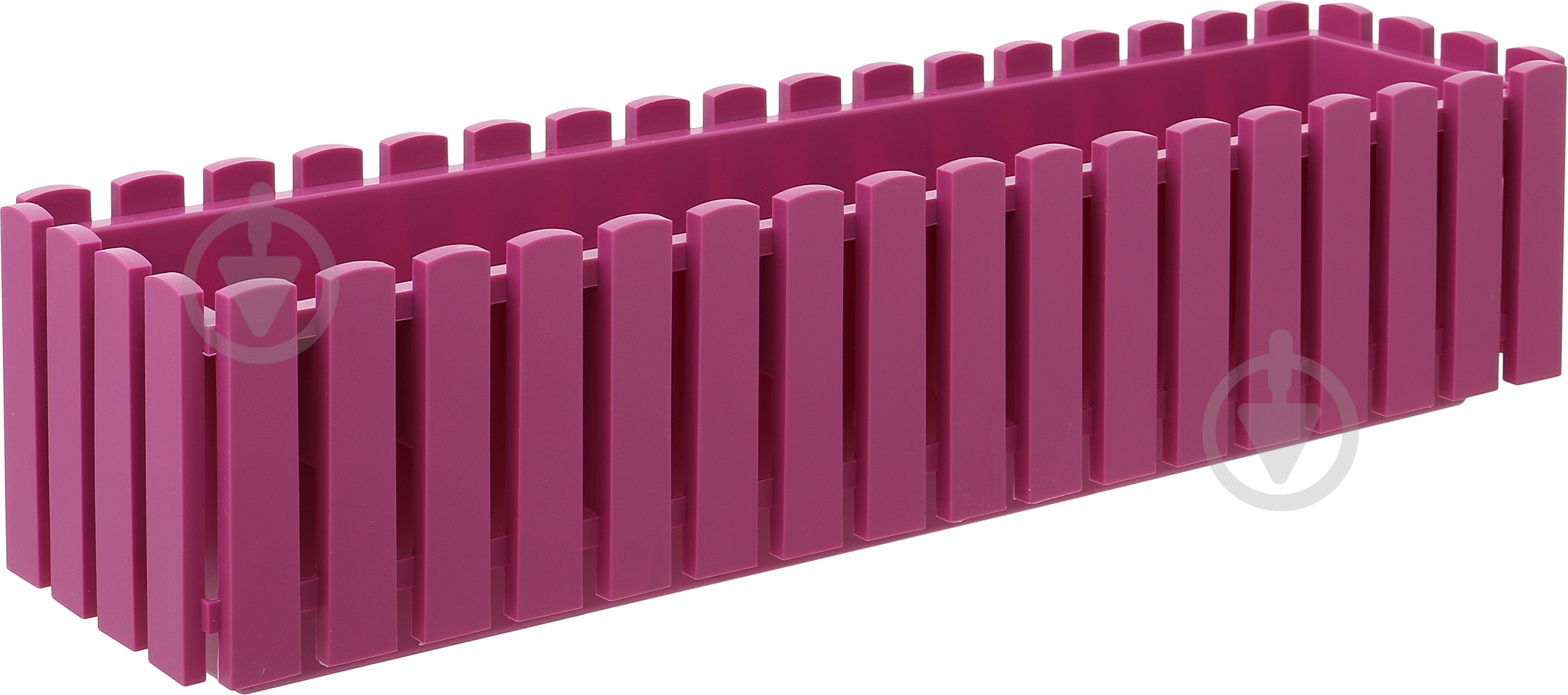 Ящик балконний Plastkon Fency фуксія прямокутний 10,5 л фуксія - фото 1