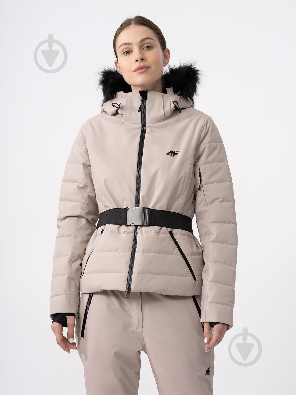 Куртка женская 4F TECHNICAL JACKET F337 4FAW23TTJAF337-83S р.M розовая - фото 3