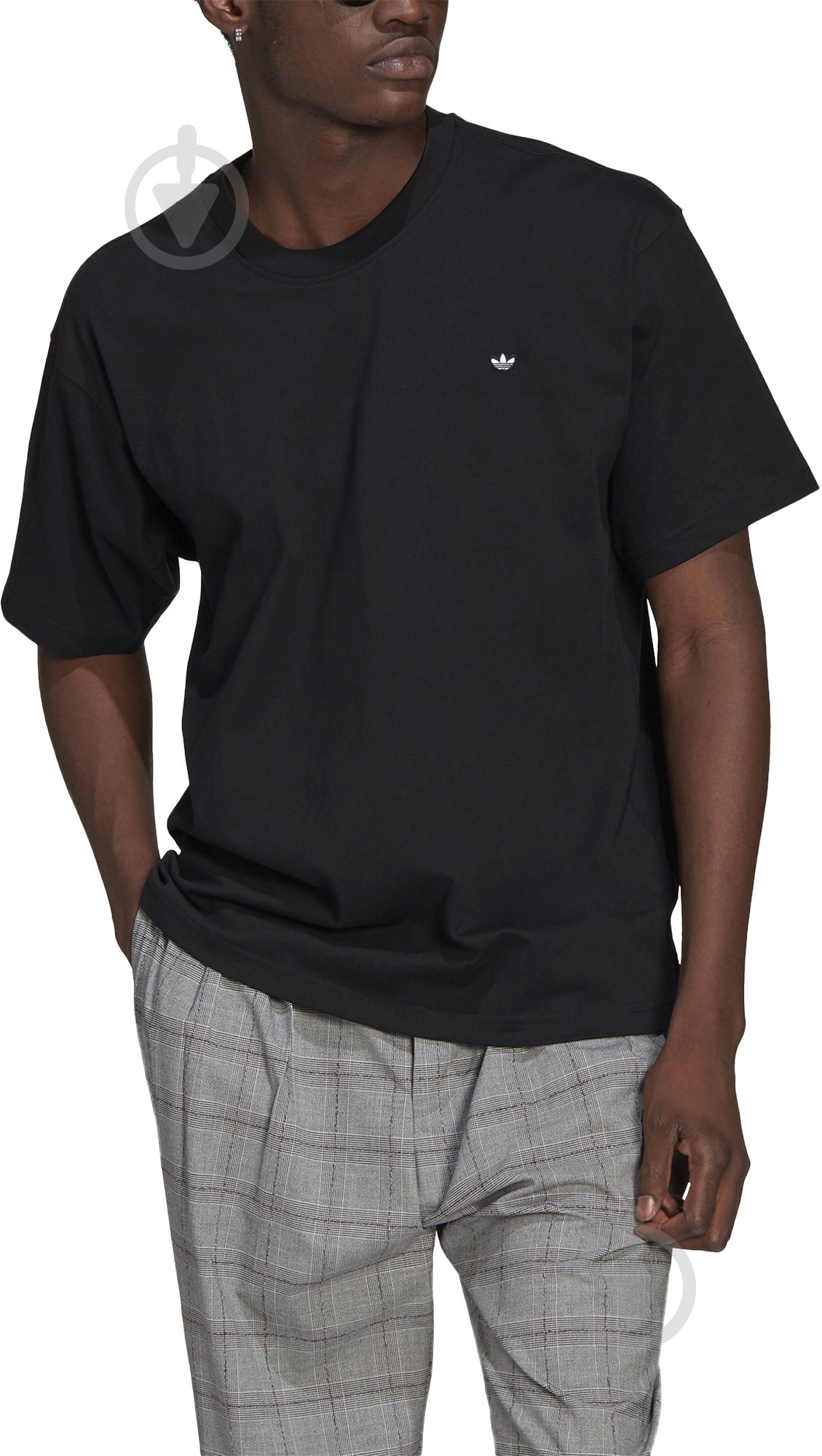 Футболка Adidas PREMIUM TEE GN3394 р.L черный - фото 1