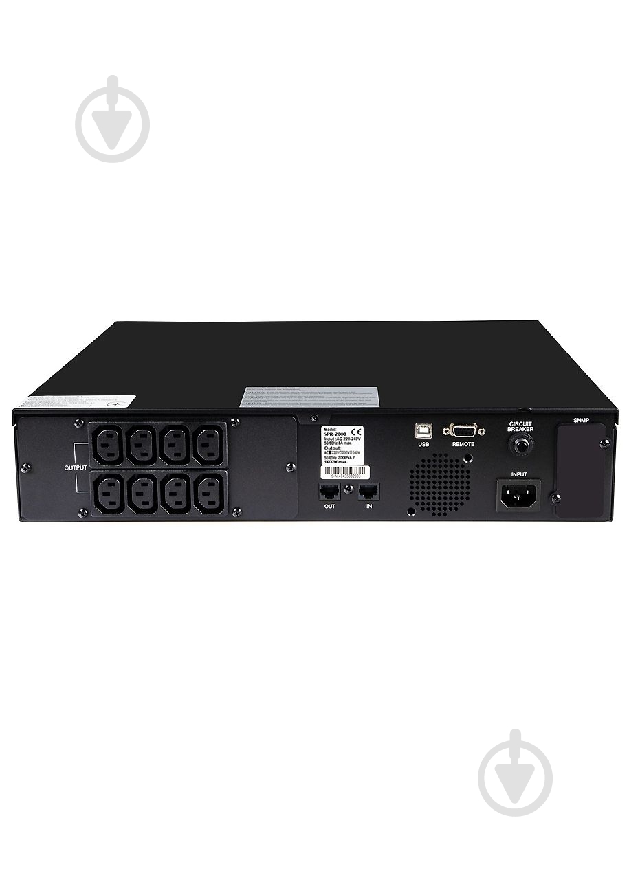 Джерело безперебійного живлення (ДБЖ) Powercom SPR.2000.LCD - фото 3