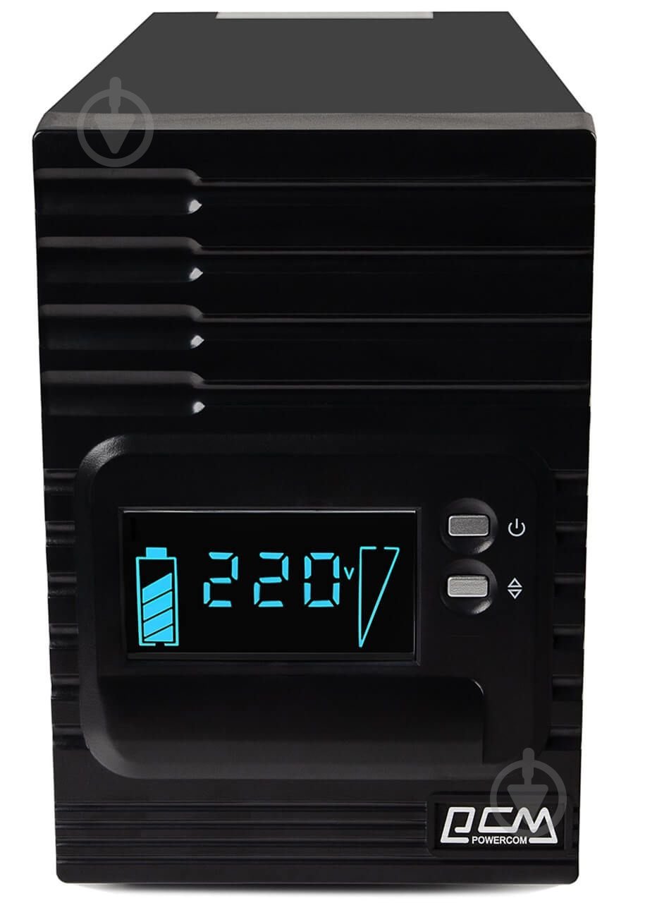 Джерело безперебійного живлення (ДБЖ) Powercom SPT-1000-II IEC LCD SPT.1000.II.LCD - фото 1 Джерело безперебійного живлення (ДБЖ) Powercom SPT-1000-II IEC LCD SPT.1000.II.LCD - фото 1