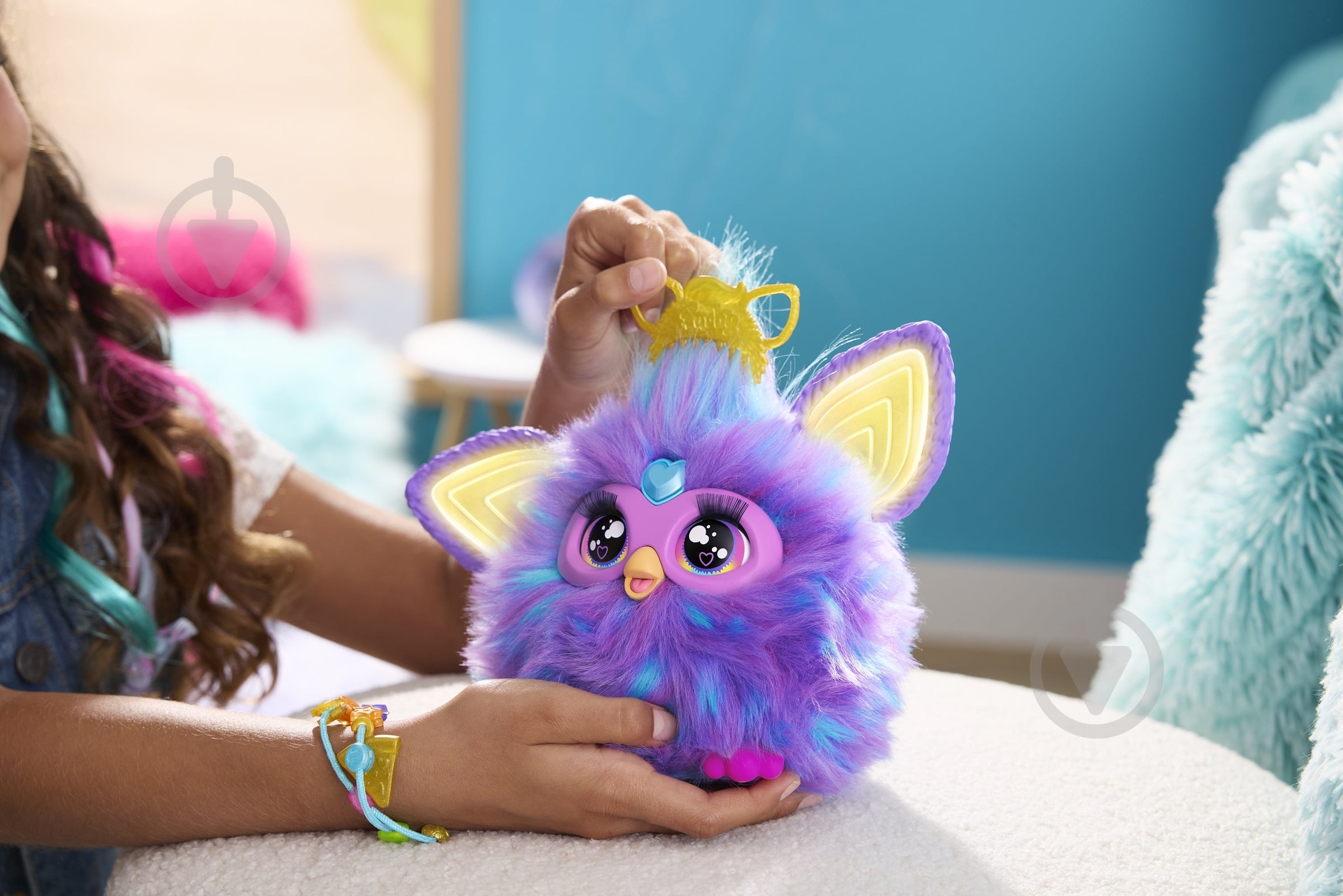 ᐉ Іграшка інтерактивна Hasbro Furby Пурпурний F6743 • Краща ціна