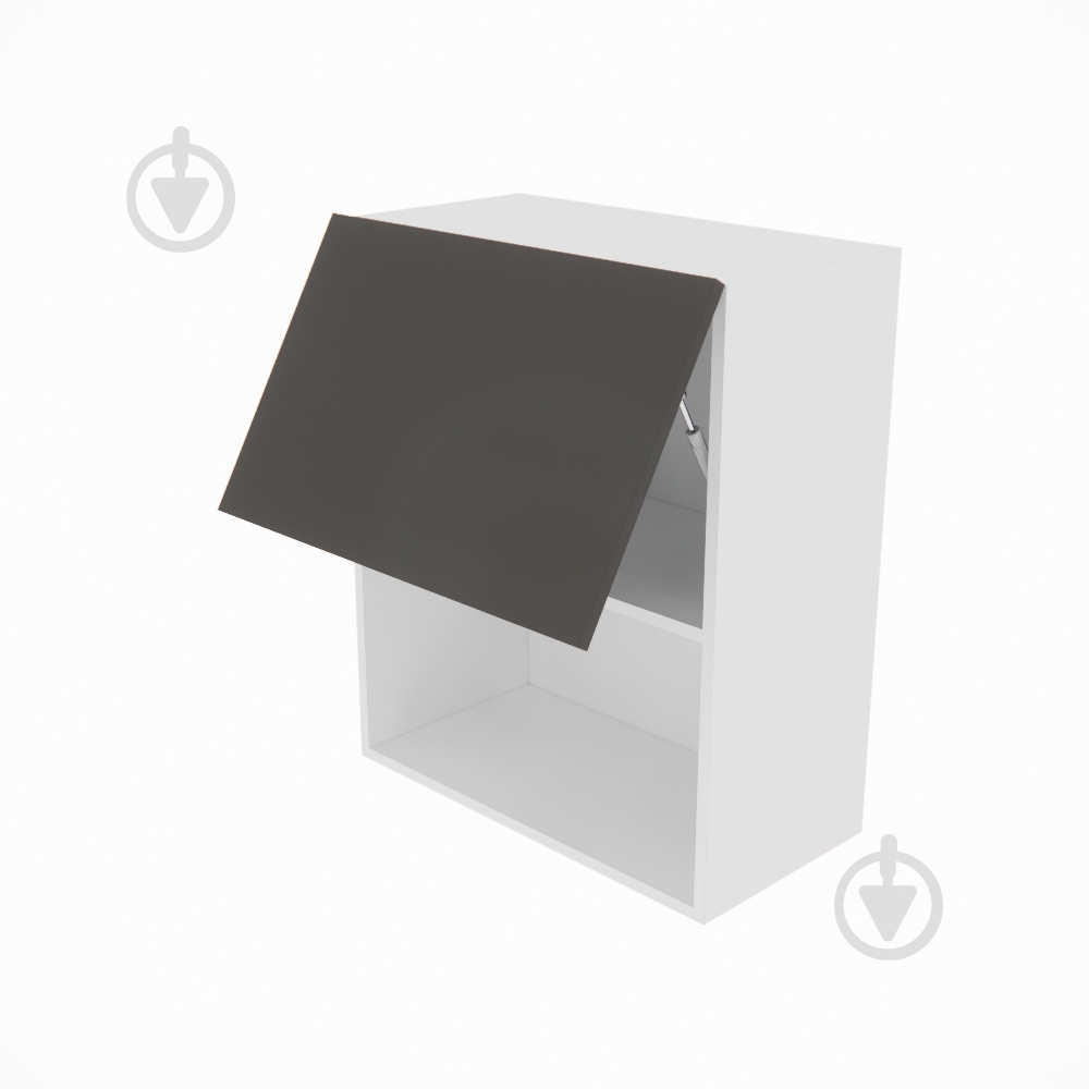 Шафа Софі (В 60Б п/мікрохв.(720)) графіт сірий/білий Світ Меблів - фото 2 Шафа Софі (В 60Б п/мікрохв.(720)) графіт сірий/білий Світ Меблів - фото 2