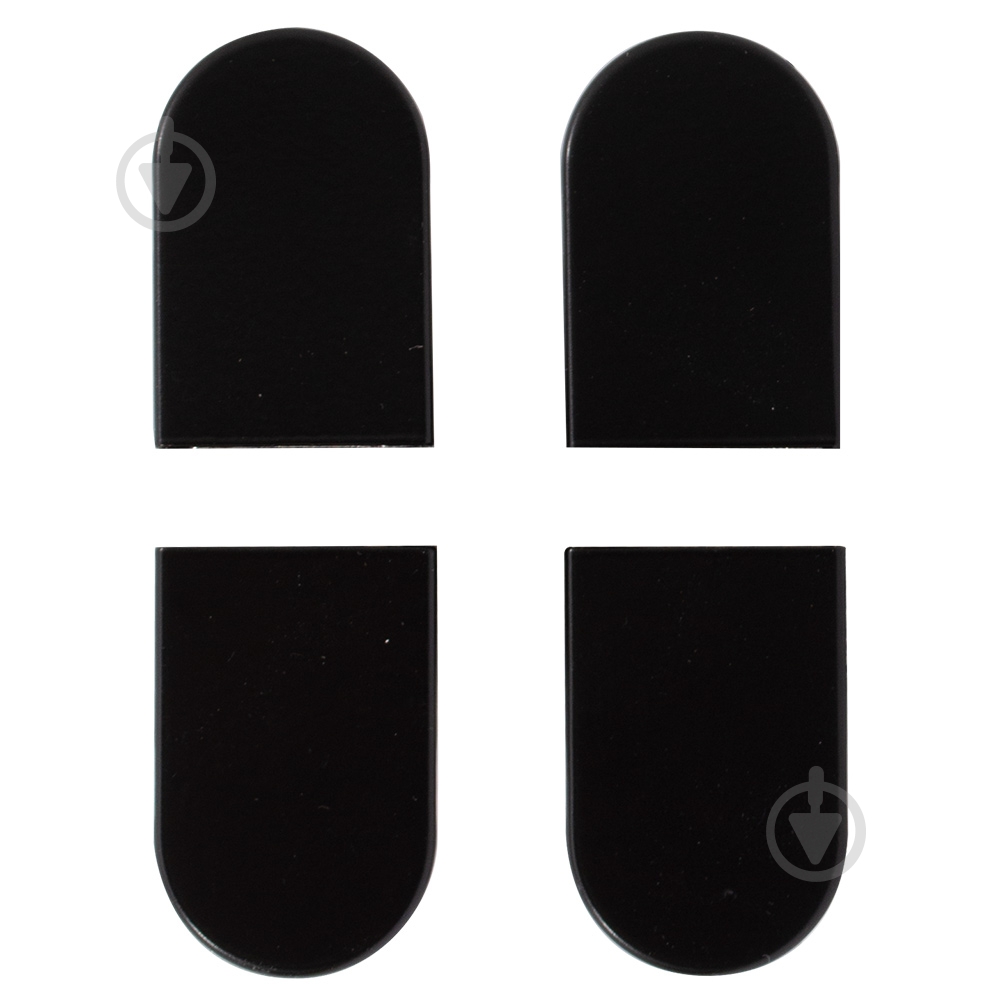 Колпачок для петли AGB 57712 Eclipse 3.2 E302001693 4x70x46мм черный 4 шт. - фото 1 Колпачок для петли AGB 57712 Eclipse 3.2 E302001693 4x70x46мм черный 4 шт. - фото 1