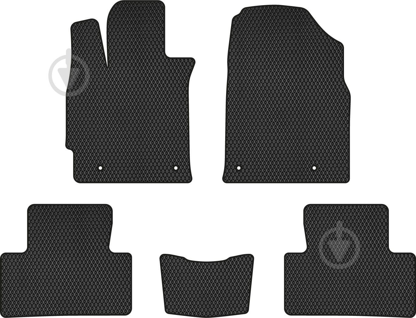 Коврики автомобильные EVAtech Mazda CX-7 2006-2012 (MZ3151CV5RBB) модельные - фото 1
