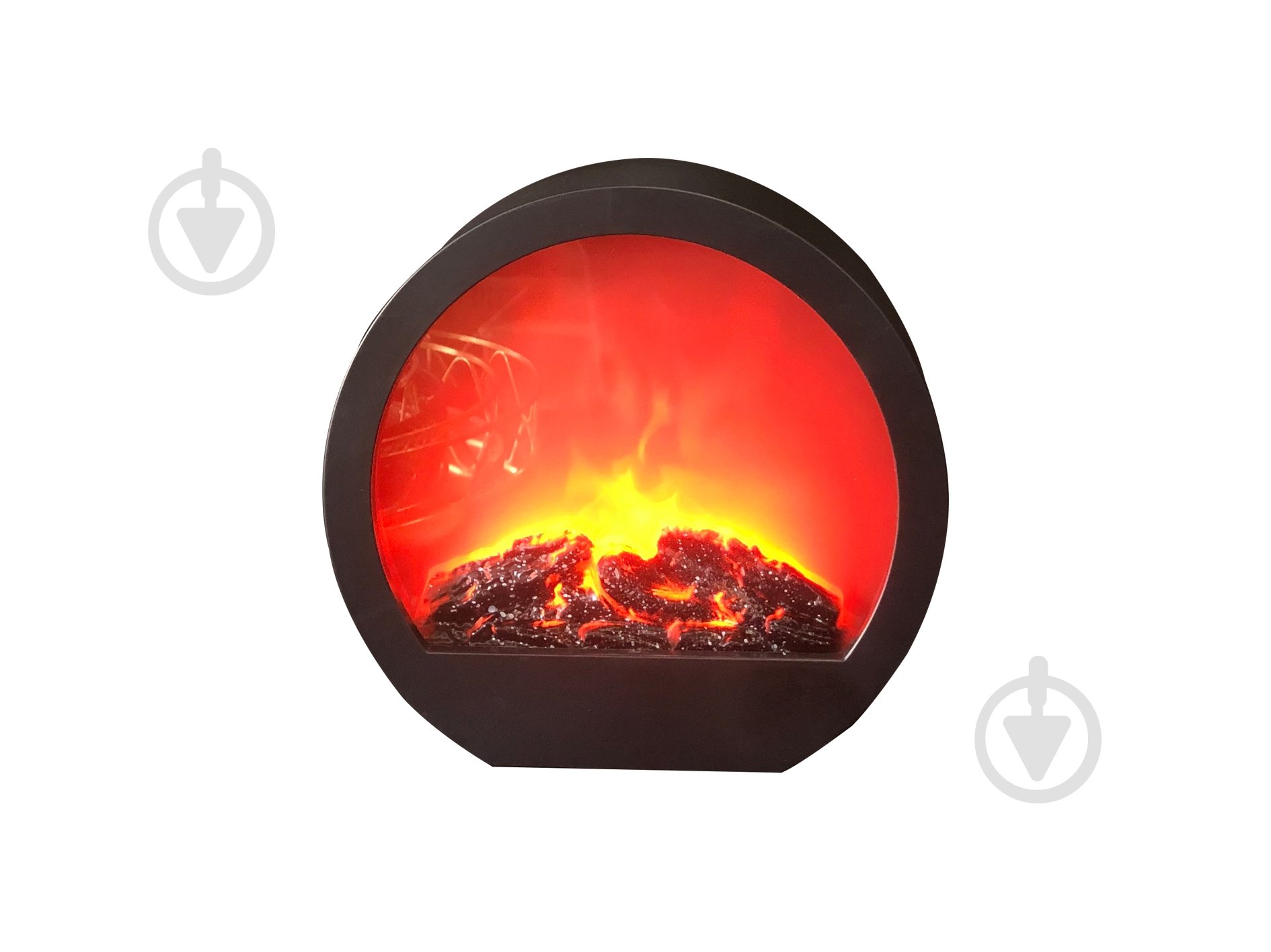 Свеча LED камин 25х9х23 см черный Sensio - фото 4