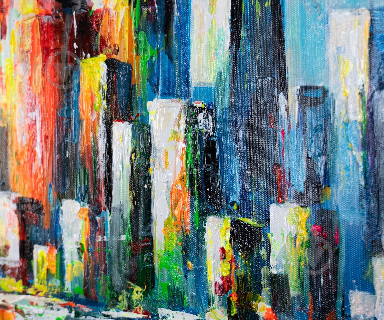 Картина на полотні Ритм мегаполісу 50x115 см YS-Art - фото 4