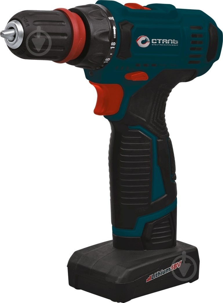 Шуруповерт аккумуляторный Сталь ШЛС 1816-2 Б2 - фото 1