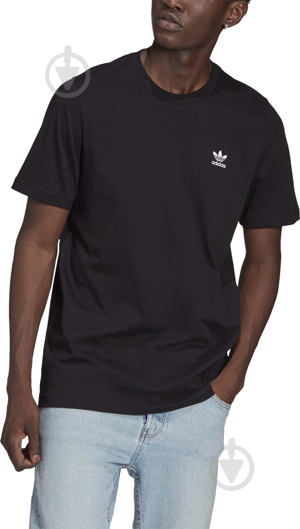 Футболка Adidas ESSENTIAL TEE GN3416 р.2XL черный - фото 2 Футболка Adidas ESSENTIAL TEE GN3416 р.2XL черный - фото 2