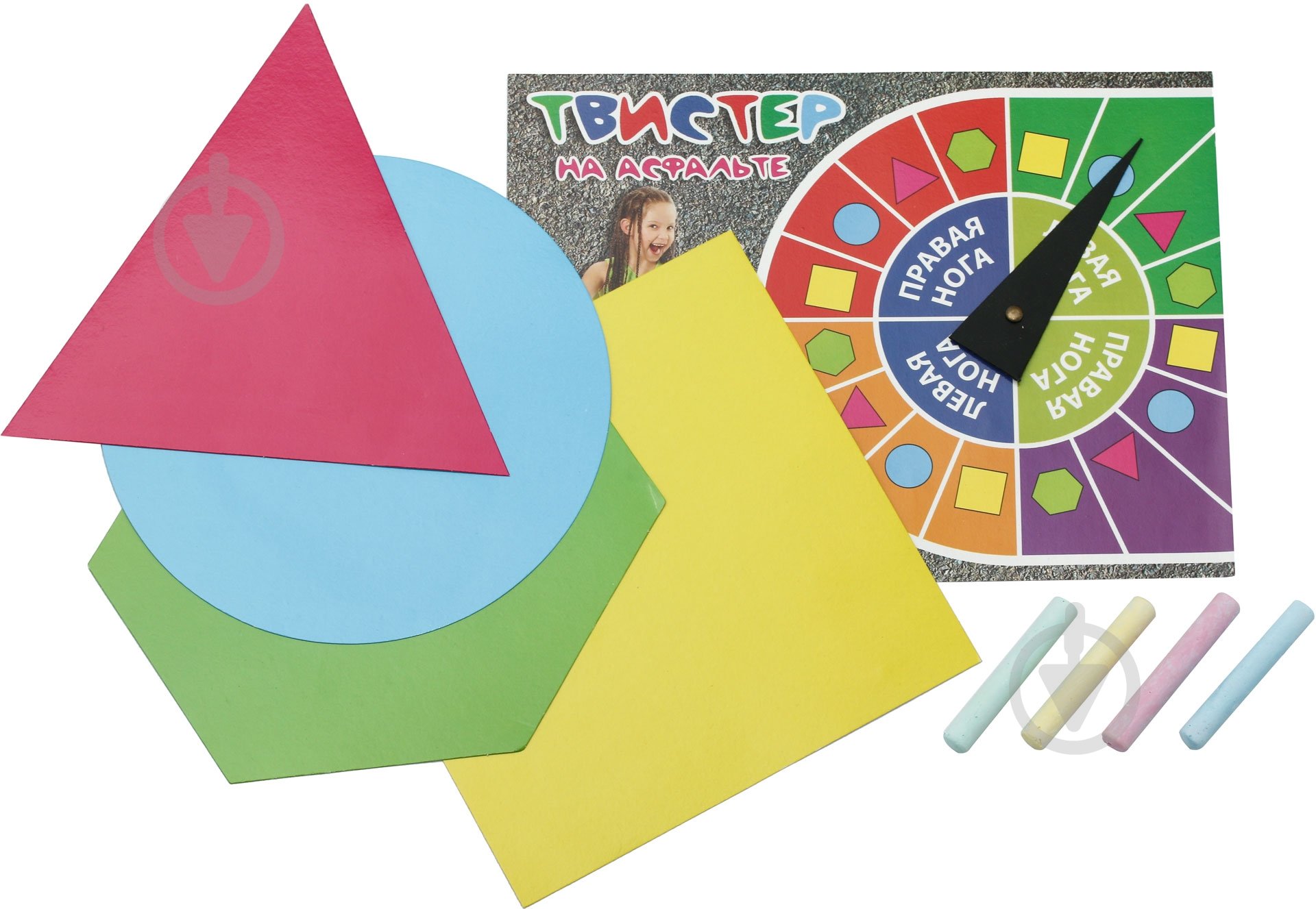 Трафарет Рисуем на асфальте Твистер  55 мм Ranok-Creative - фото 3