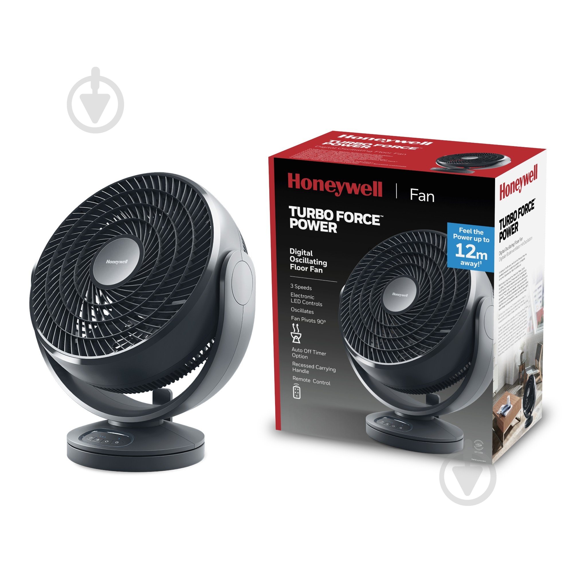 Вентилятор Honeywell HF715BE4 - фото 2