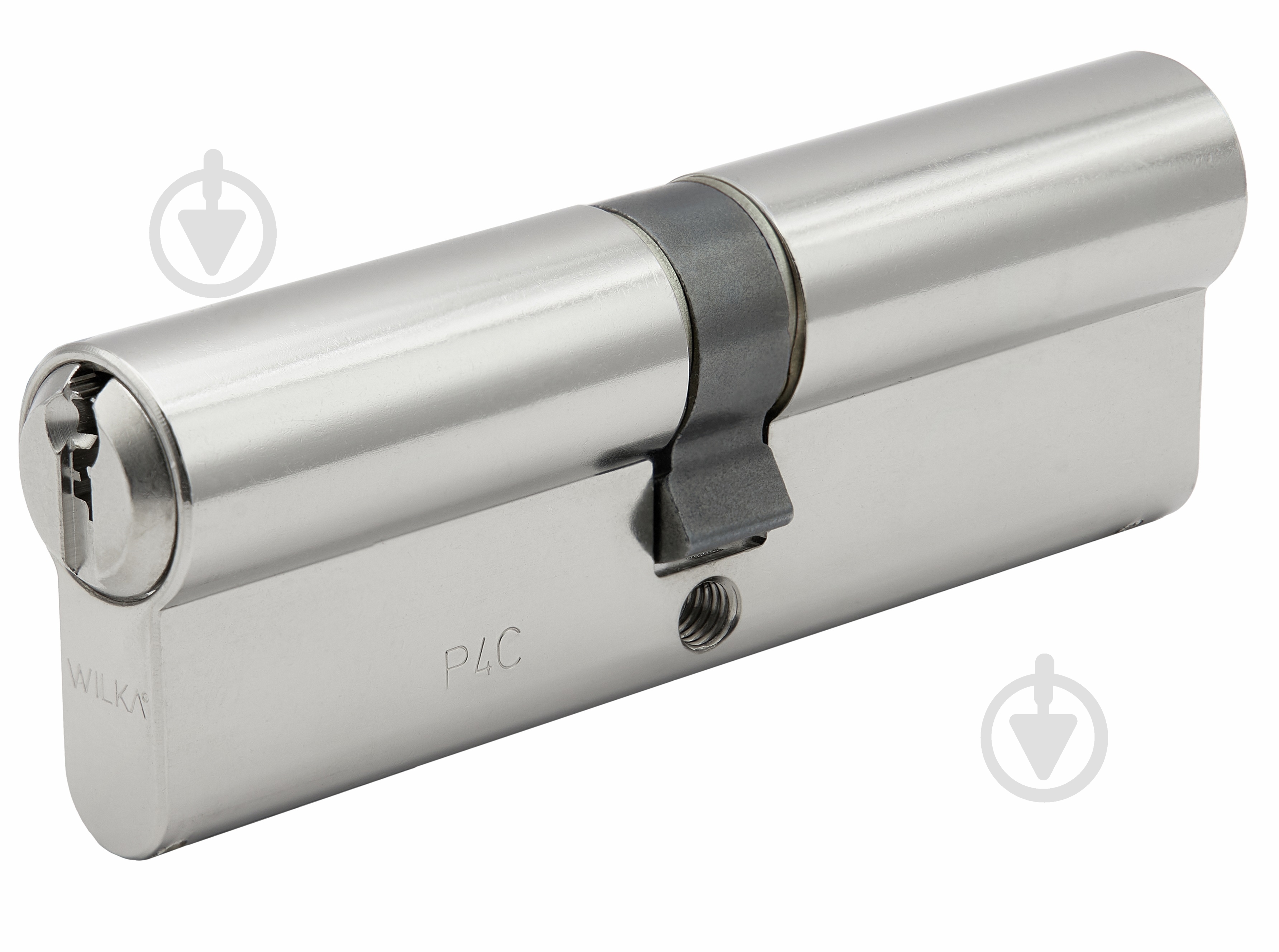 Цилиндр Wilka 45x45 ключ-ключ 90 мм сатин 1400 C K423 - фото 1 Цилиндр Wilka 45x45 ключ-ключ 90 мм сатин 1400 C K423 - фото 1