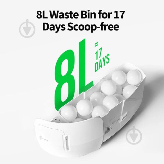 Лоток PETKIT автоматичний Purobot Max Pro with Camera (P9904) - фото 4 Лоток PETKIT автоматичний Purobot Max Pro with Camera (P9904) - фото 4