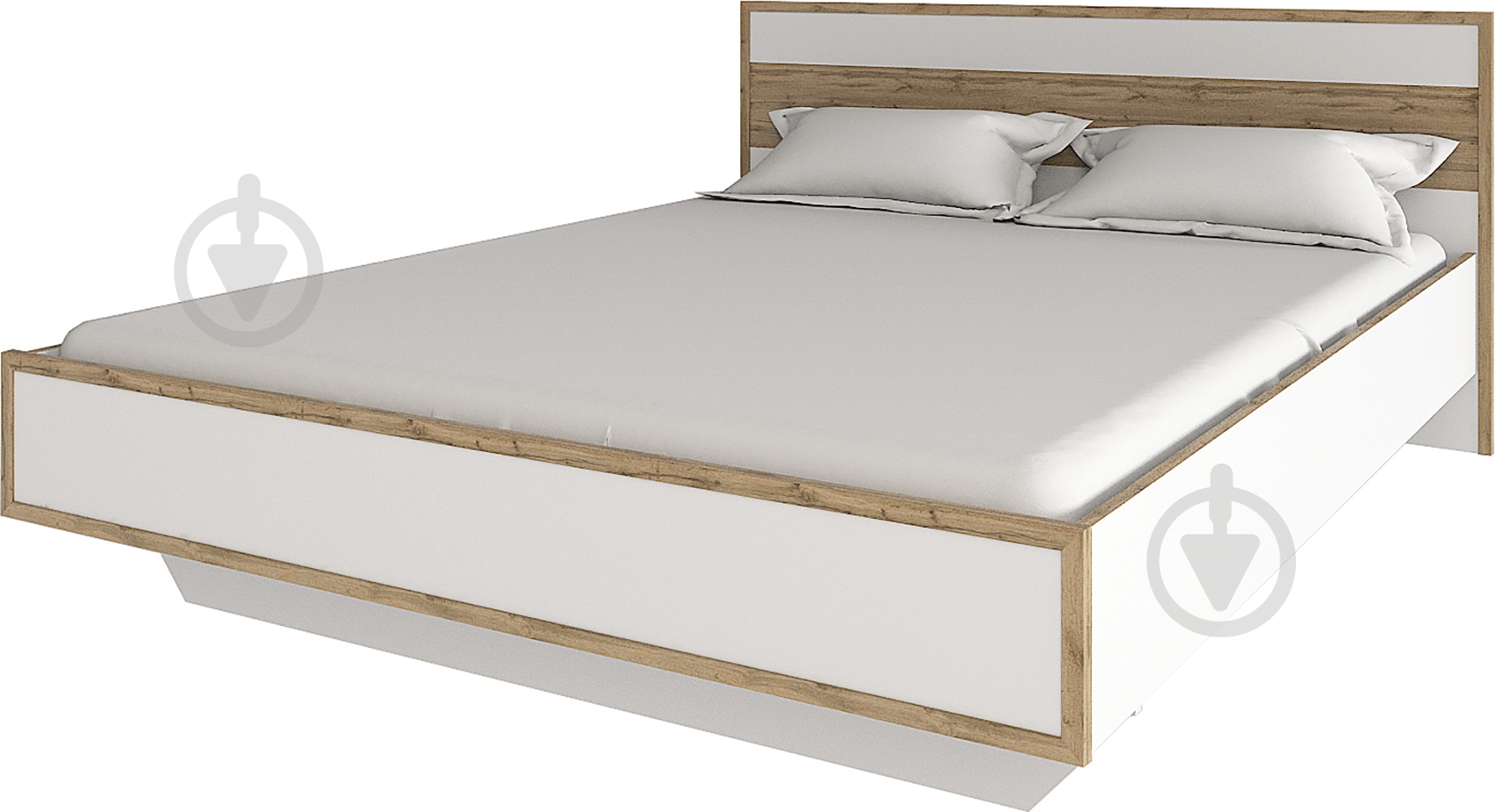 Кровать Софро Синди 160 160x200 см белый - фото 1