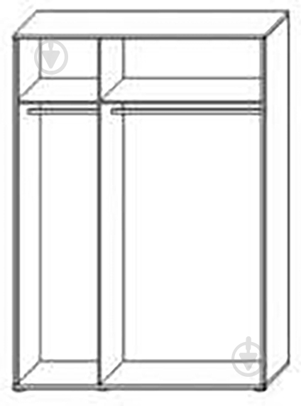 Шафа Софро 3Д 1500 Синди 2175х1550х587 білий - фото 3