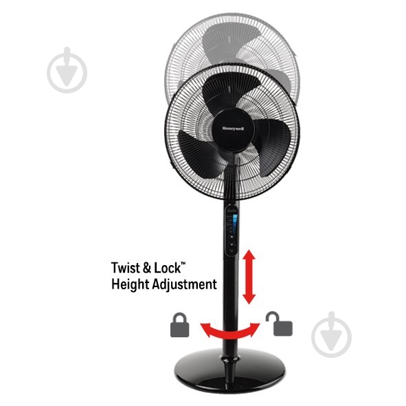 Вентилятор Honeywell HSF600BE4 - фото 2