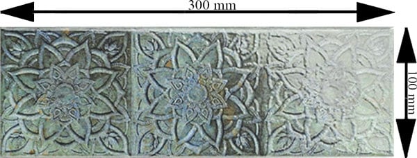 Плитка Mainzu Bellagio Stampatto Decor 10x30 см - фото 2