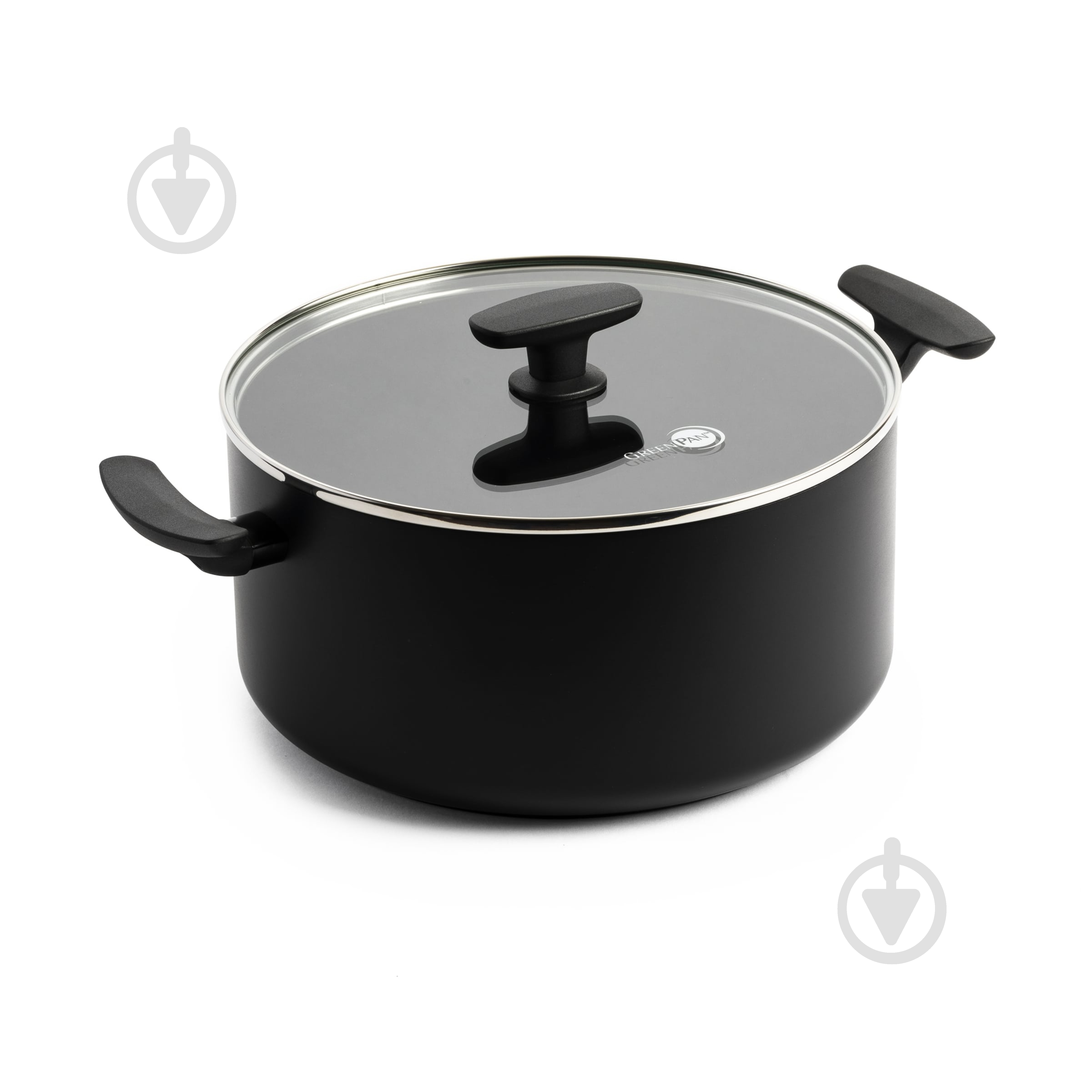 Кастрюля с крышкой GreenPan Smart, 24 см, 5,1 л (CC005195-001) - фото 1 Кастрюля с крышкой GreenPan Smart, 24 см, 5,1 л (CC005195-001) - фото 1