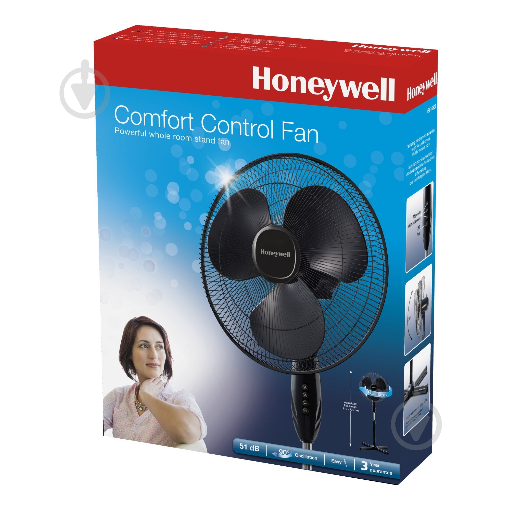 Вентилятор Honeywell HSF1630E4 - фото 5