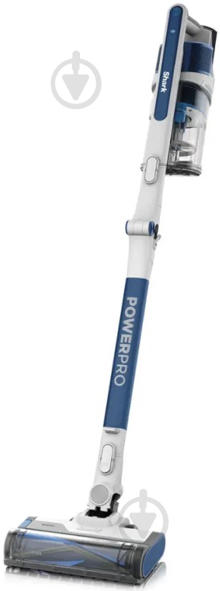 Пилосос акумуляторний Shark PowerPro IZ380EU white/blue - фото 1