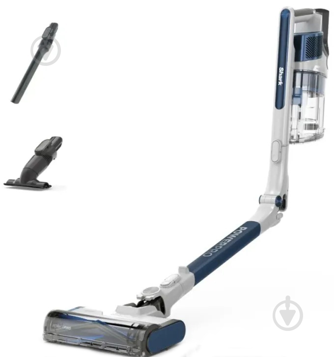 Пилосос акумуляторний Shark PowerPro IZ380EU white/blue - фото 2