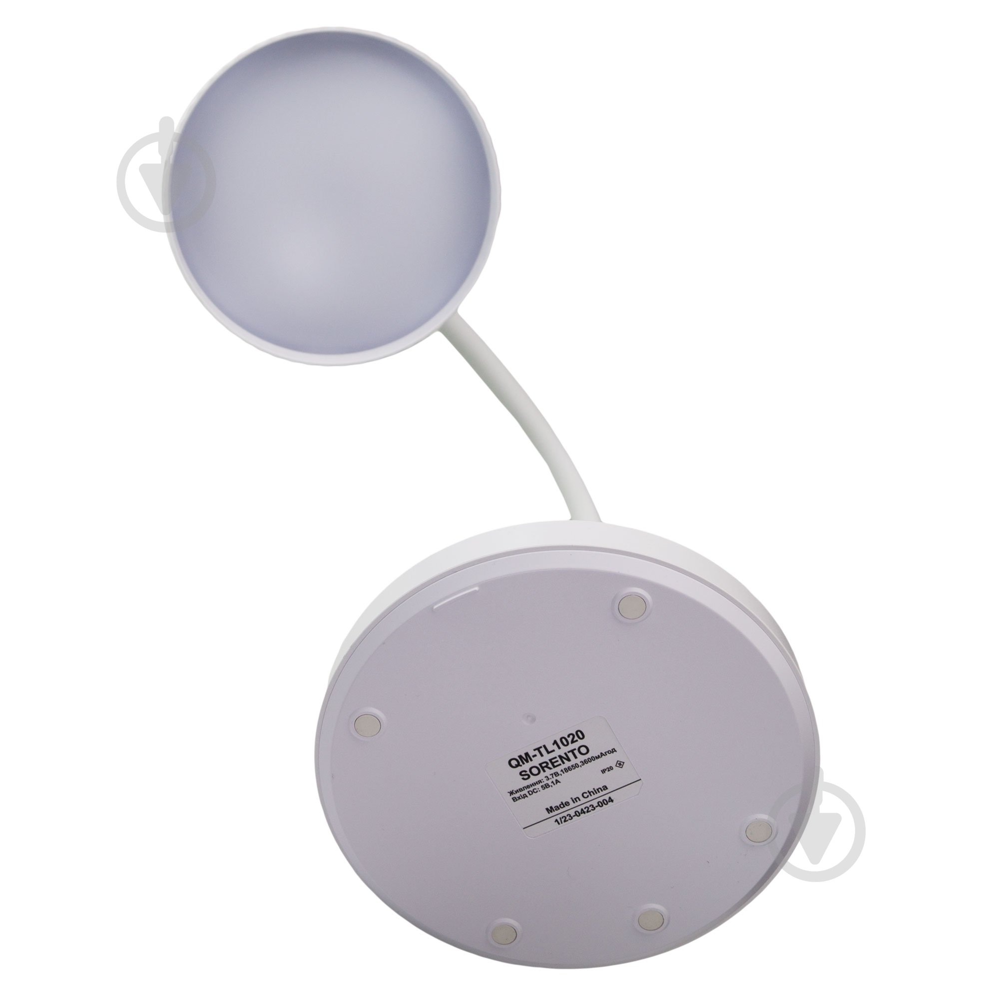 Настільна лампа акумуляторна Quantum LED SORENTO 1x4,5 Вт білий QM-TL1020 - фото 11