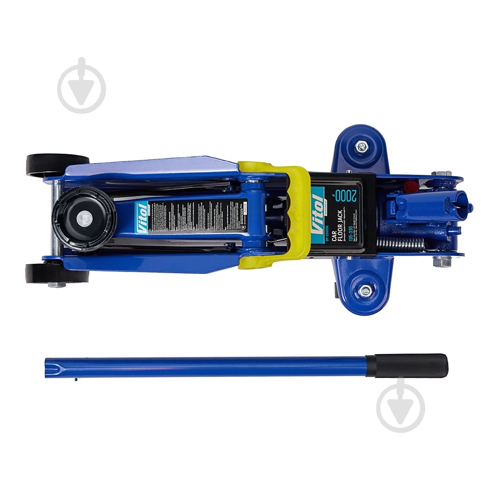 Домкрат гідравлічний Vitol 130-345 мм DP-20009K 2 т - фото 12