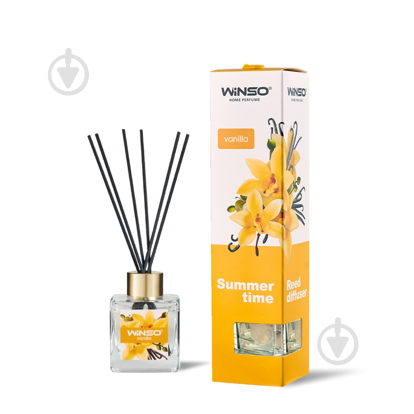 Ароматизатор подвесной WINSO Summer Time" Vanilla 990660 50 мл - фото 1