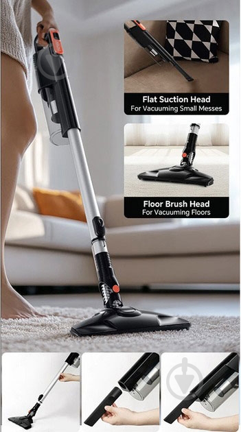 Пилосос ENCHEN Vacuum Cleaner V3 black - фото 9