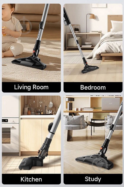 Пилосос ENCHEN Vacuum Cleaner V3 black - фото 12