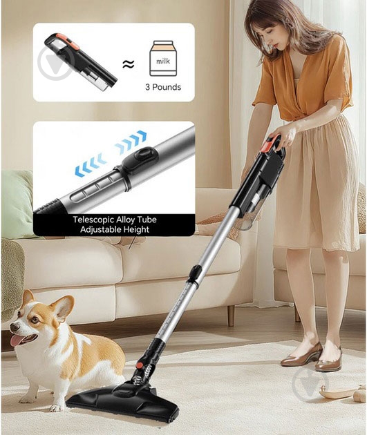 Пилосос ENCHEN Vacuum Cleaner V3 black - фото 15