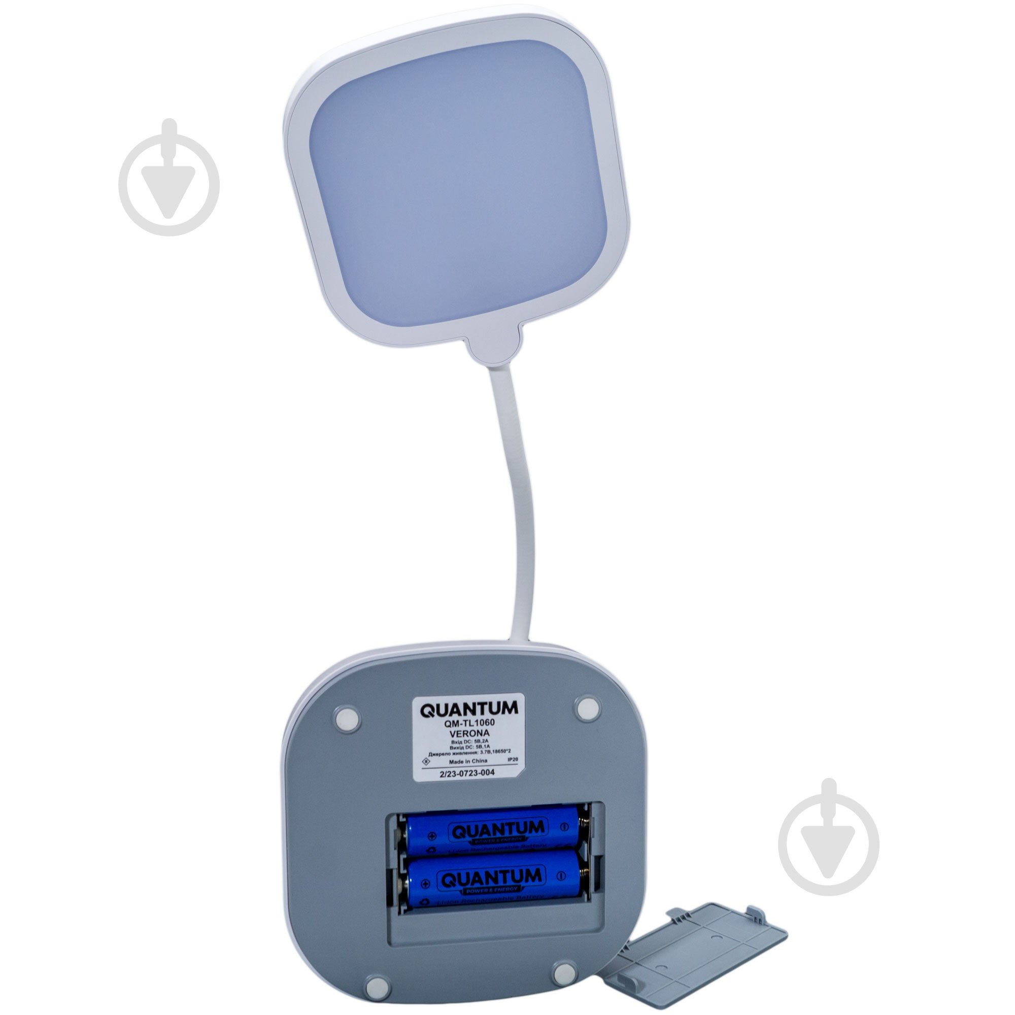 Настільна лампа акумуляторна Quantum LED VERONA 1x3,5 Вт білий QM-TL1060 - фото 8