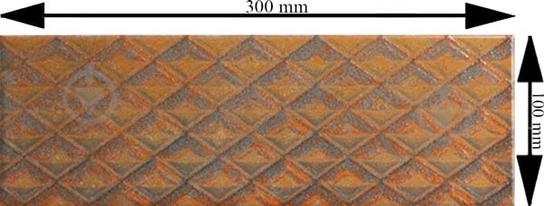 Плитка Mainzu Bellagio Reflex Decor 10x30 см - фото 2