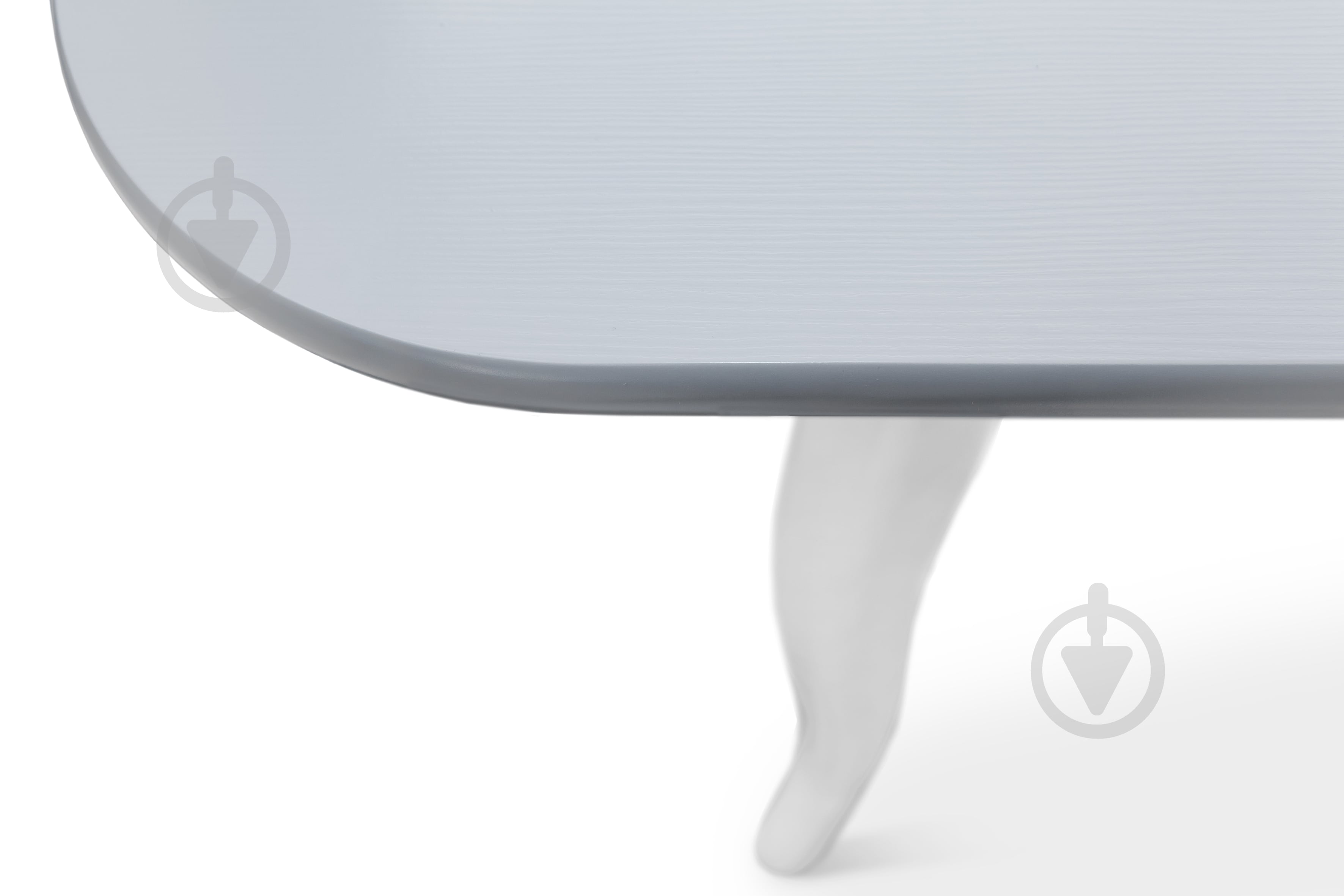 Стіл обідній Кантрі сірий/білий - фото 4