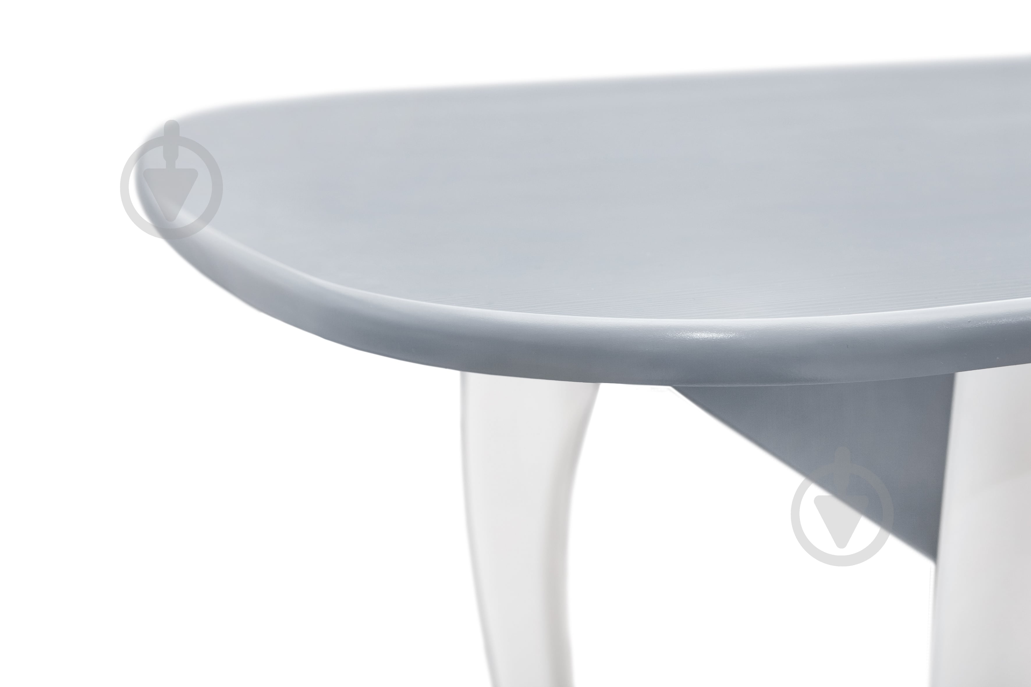 Стіл обідній Кантрі сірий/білий - фото 3