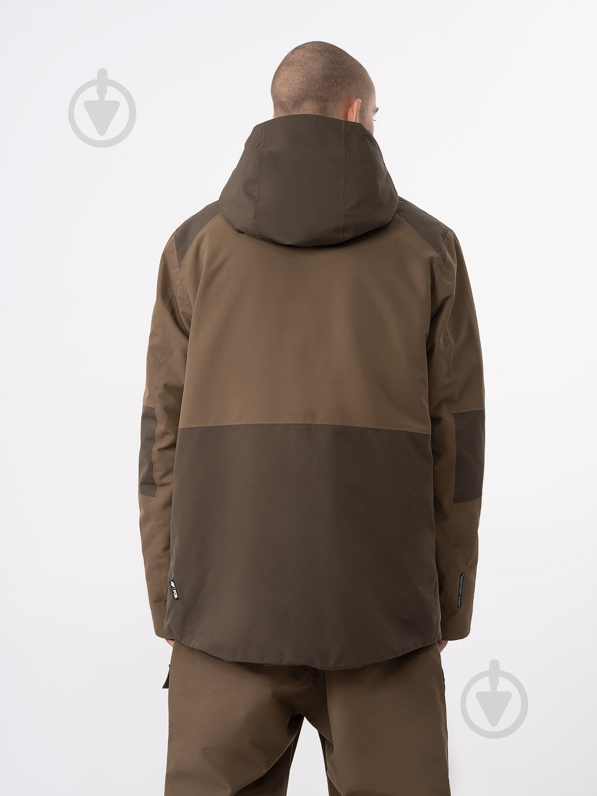 Куртка 4F TECHNICAL JACKET M315 4FAW23TTJAM315-81S р.S коричневая - фото 2