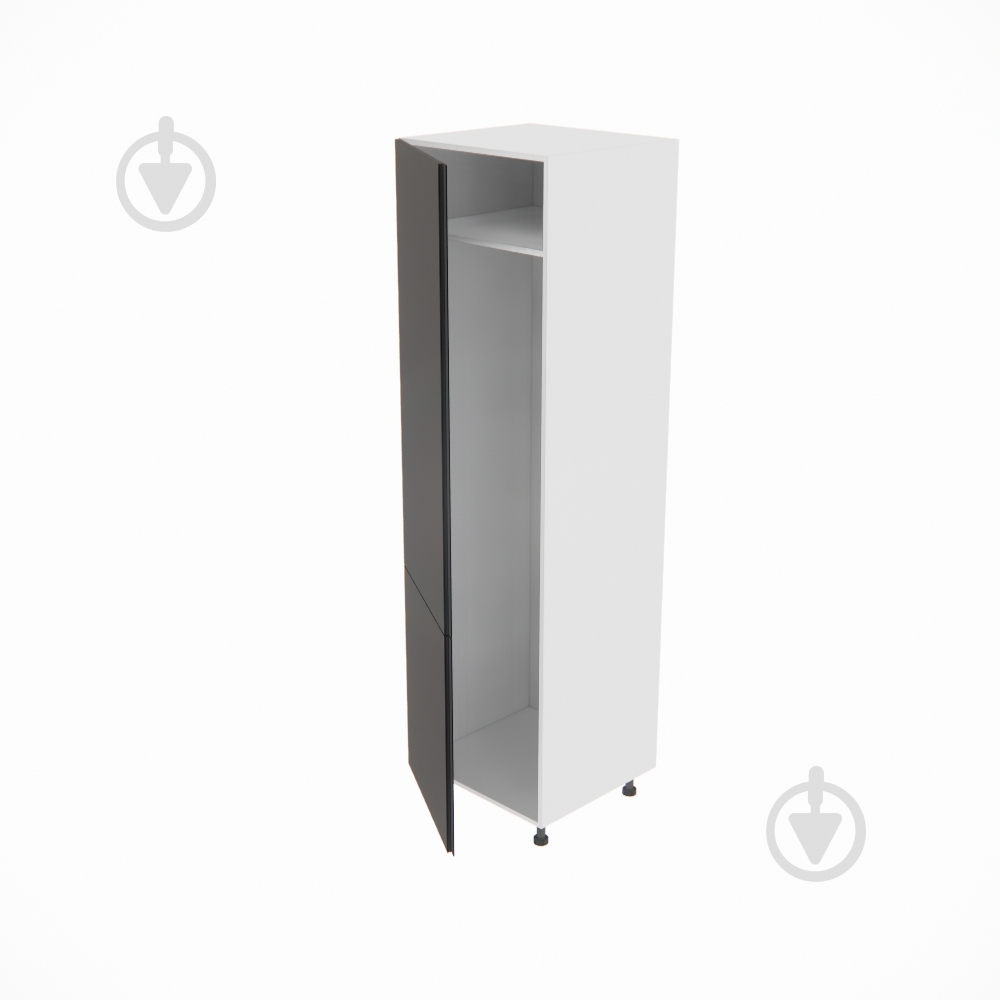 Шафа під холодильник Софі (П 60 Х (720)) графіт сірий/білий Світ Меблів - фото 2 Шафа під холодильник Софі (П 60 Х (720)) графіт сірий/білий Світ Меблів - фото 2