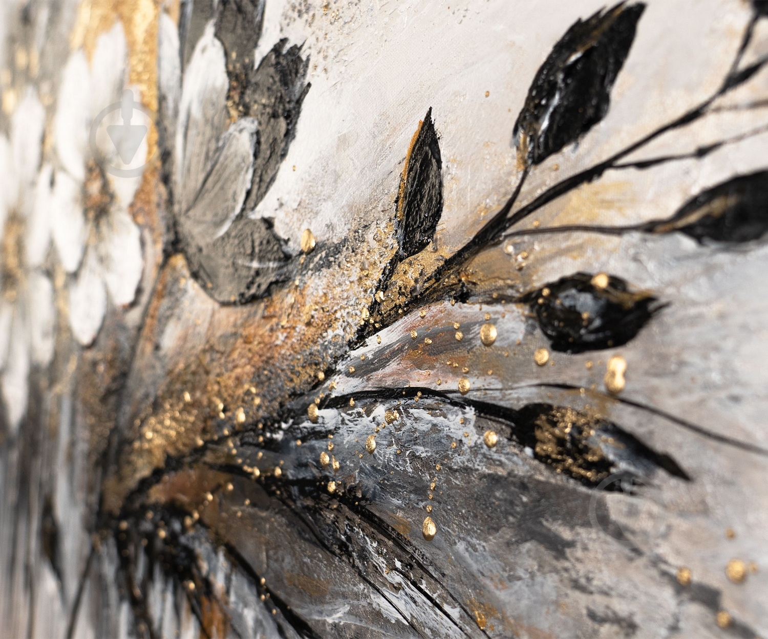 Картина на полотні Сяючі квіти 50x115 см YS-Art - фото 4