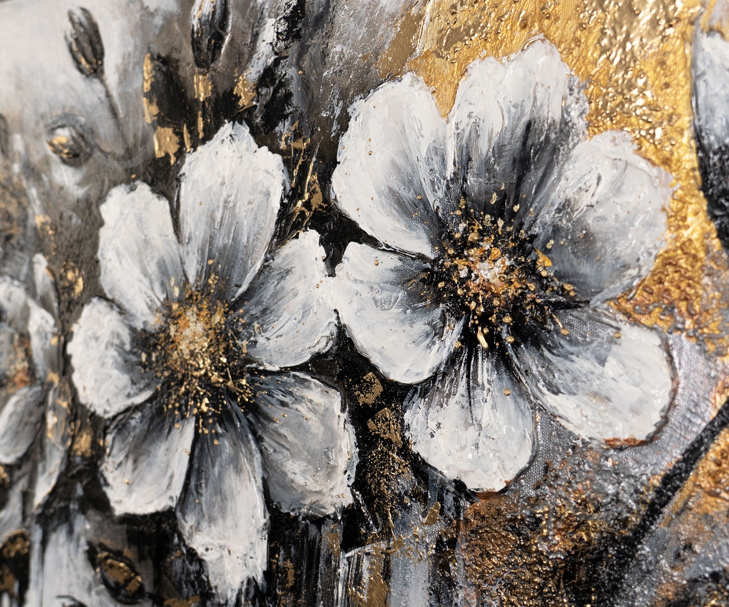 Картина на полотні Сяючі квіти 50x115 см YS-Art - фото 5