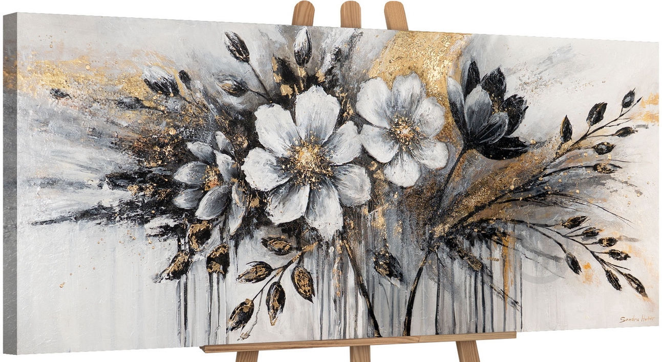 Картина на полотні Сяючі квіти 50x115 см YS-Art - фото 1