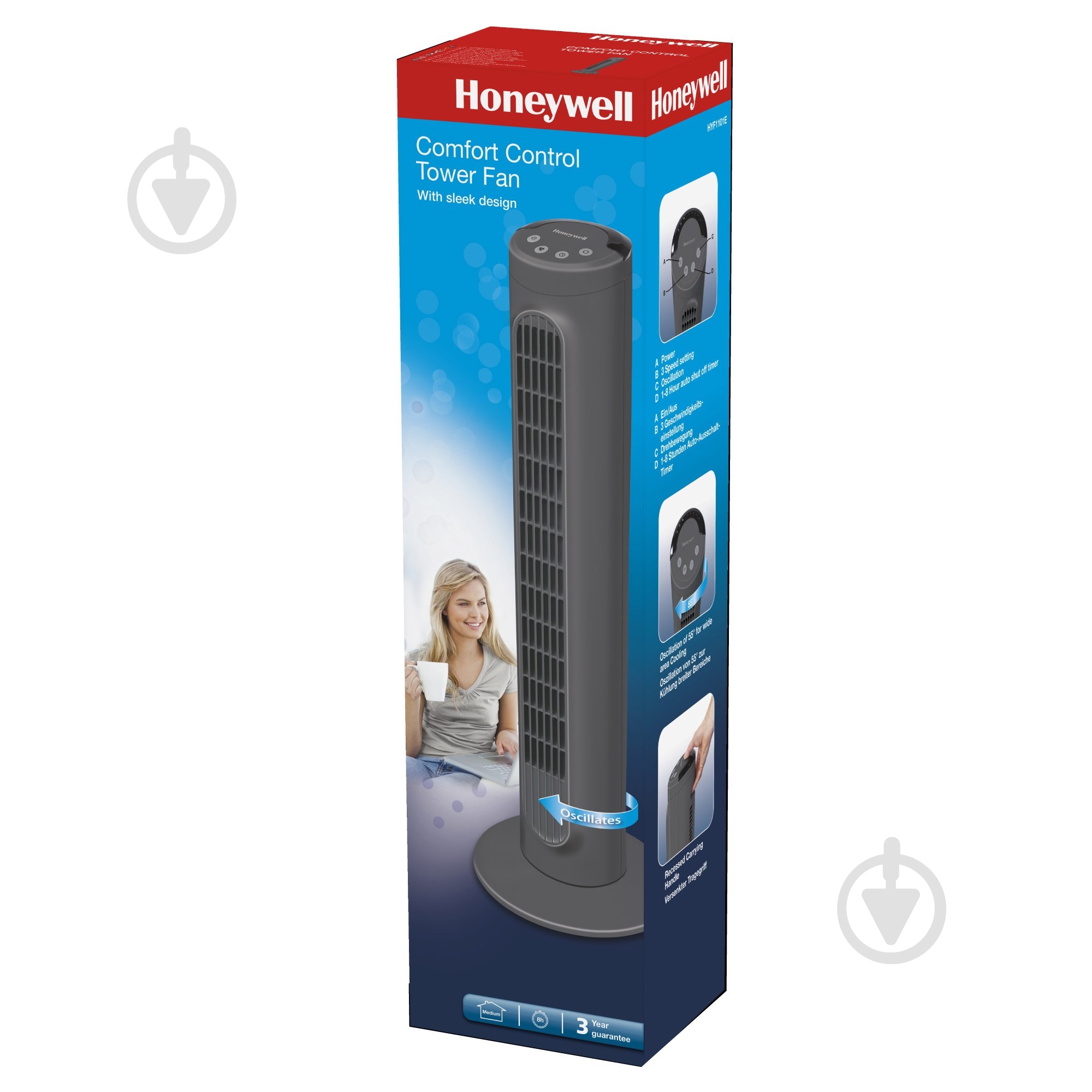 Вентилятор Honeywell HYF1101E4 - фото 8 Вентилятор Honeywell HYF1101E4 - фото 8