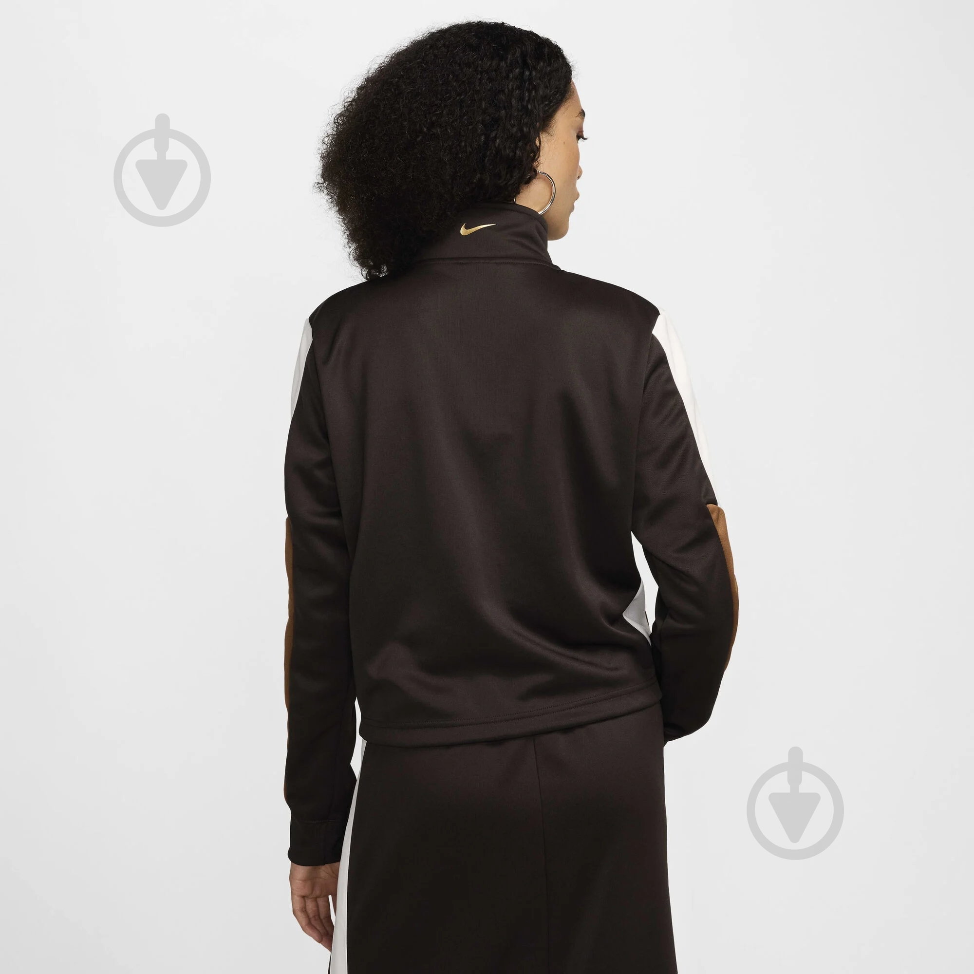 Джемпер Nike W NSW PK TT SW HF5958-220 р.S коричневый - фото 2 Джемпер Nike W NSW PK TT SW HF5958-220 р.S коричневый - фото 2