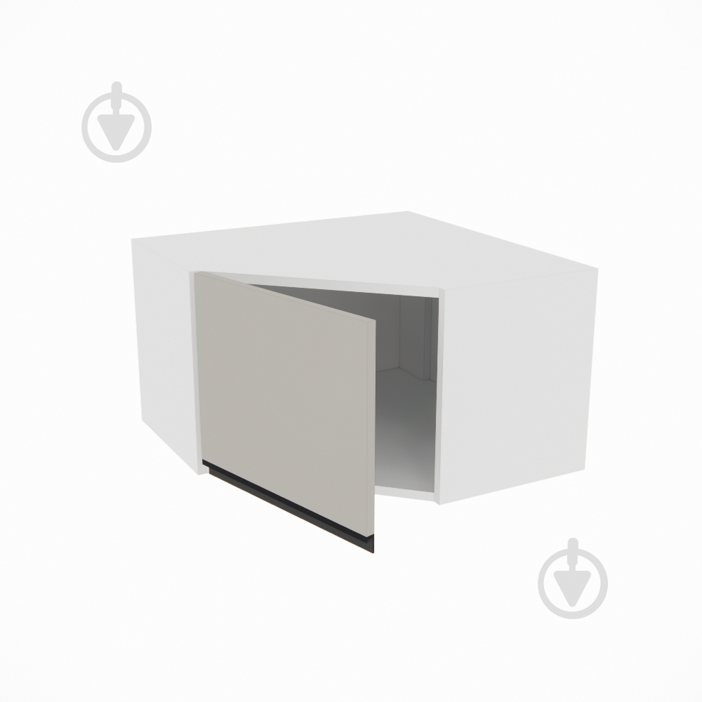 Шафа Софі (А 60х60 (320) ліва) кашемір/білий Світ Меблів - фото 2 Шафа Софі (А 60х60 (320) ліва) кашемір/білий Світ Меблів - фото 2