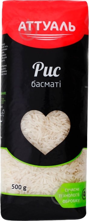 Рис Аттуаль Басмати 500 г - фото 1 Рис Аттуаль Басмати 500 г - фото 1