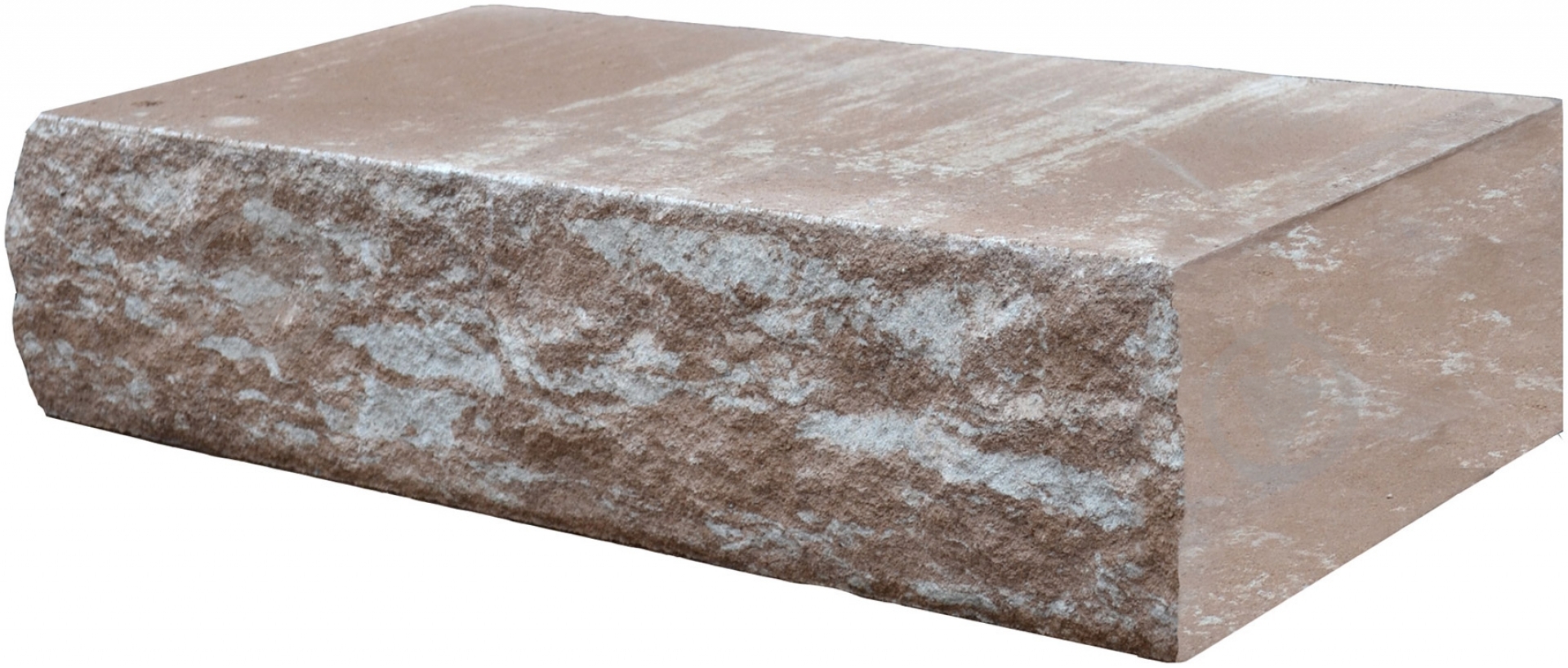 Фасадный камень Рустик невада ЗОСК им. С. Ковальской 100x250x65 мм невада (new 90139338) - фото 1