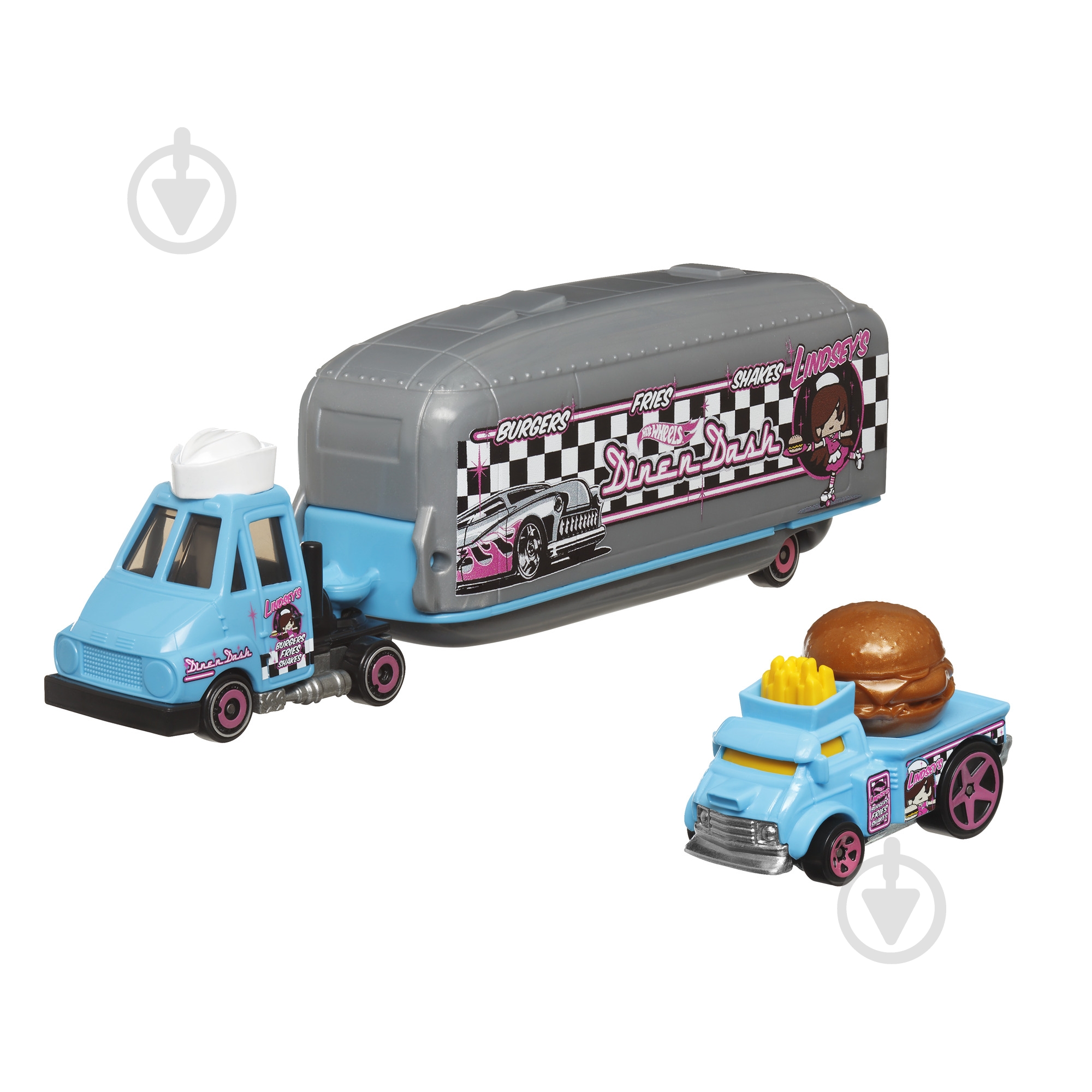 Автомодель Hot Wheels машина дальнобойщика ( в ассорт) BDW51 - фото 3