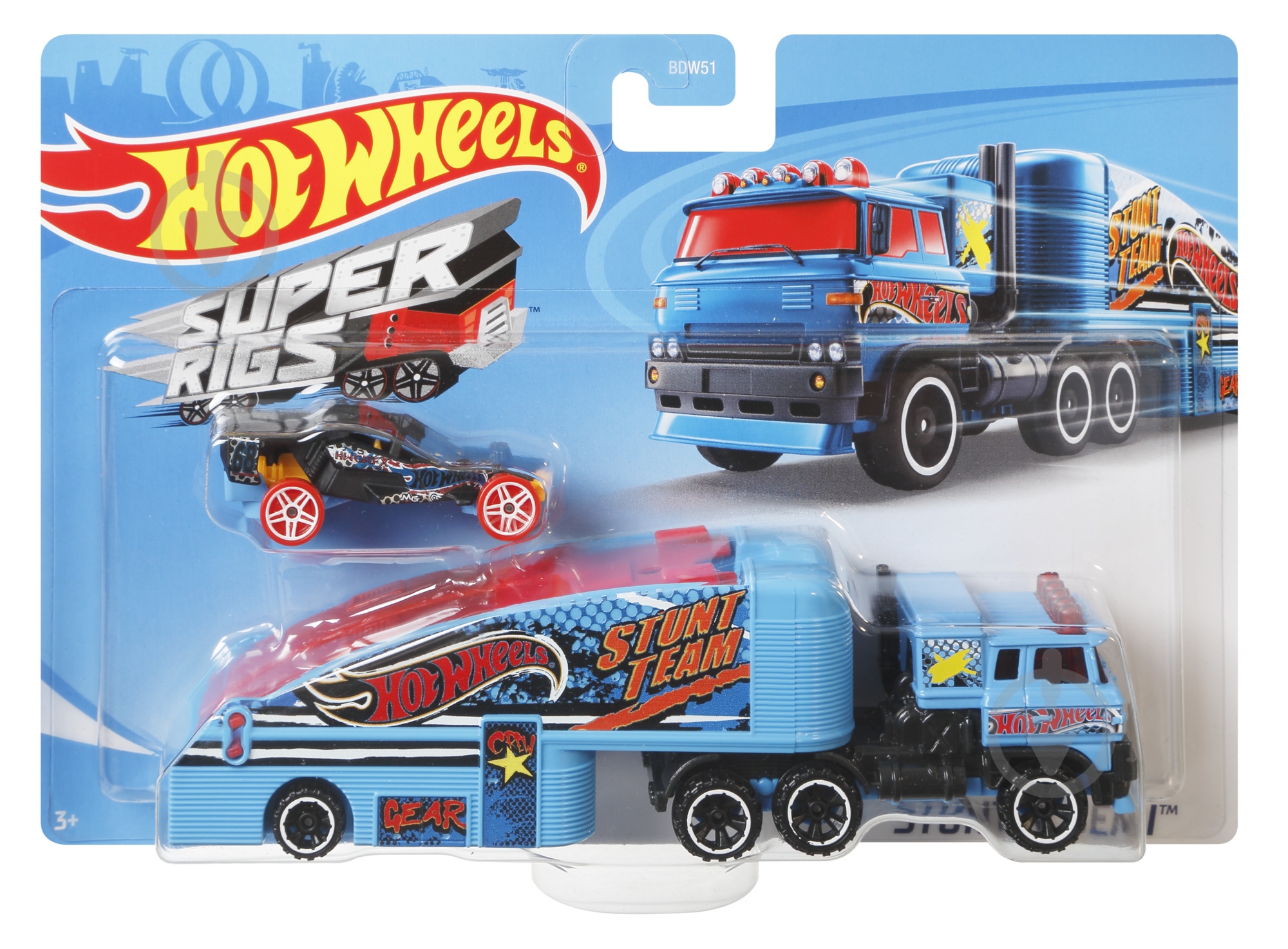 Автомодель Hot Wheels машина дальнобойщика ( в ассорт) BDW51 - фото 18